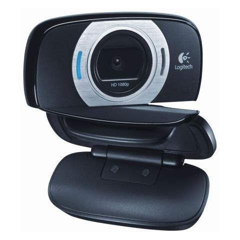 C615, 1920 x 1080 Pixel, 1080p, 720p, Auto, USB 2.0, Nero, Clip / Stand - Foto 3